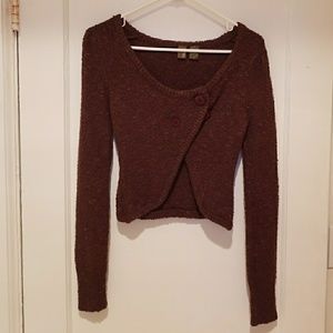 BKE Small Cropped Cardigan